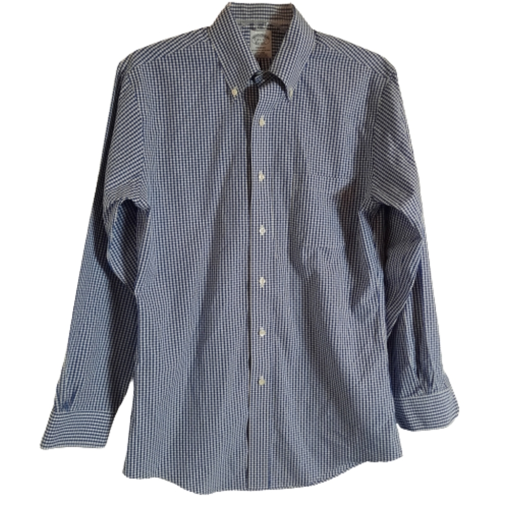 Brooks Brothers Shirt Men 14.5 Neck Button Down